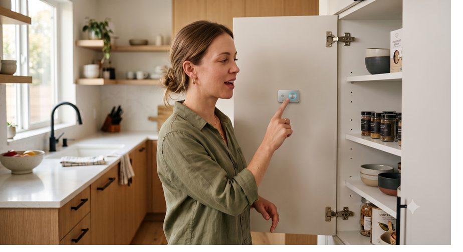 Adding to the shared family grocery list by voice